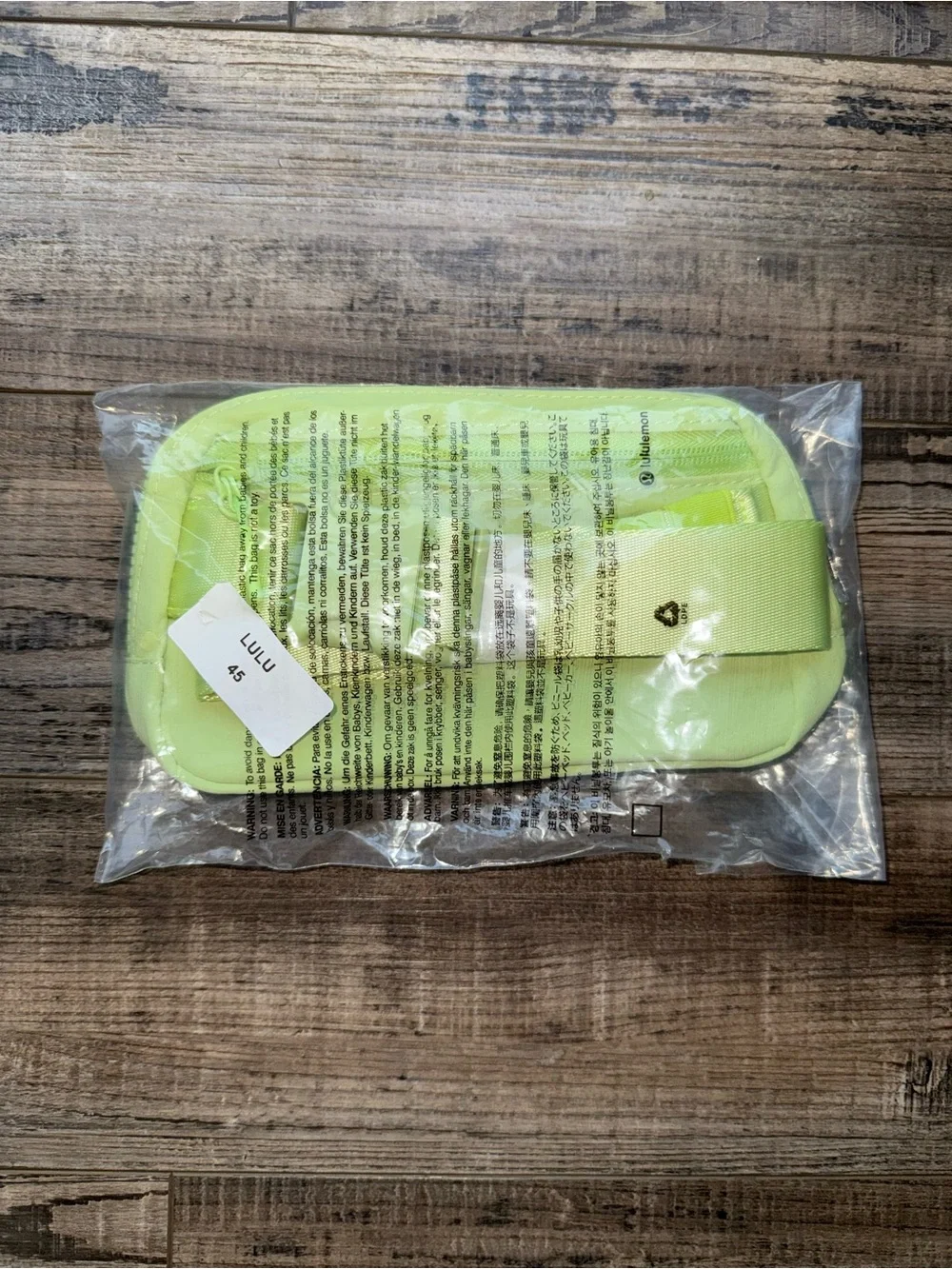 Lululemon Everywhere Belt Bag Neon Green